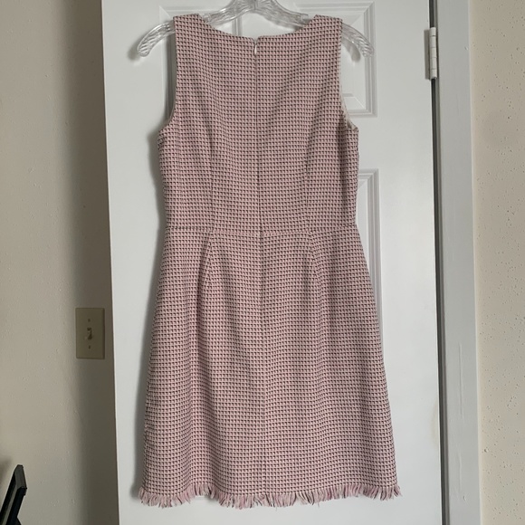 Loft Tweed Pink Sheath Dress (Sold) - Picture 3 of 9